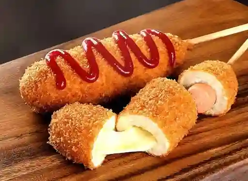Corndog Queso