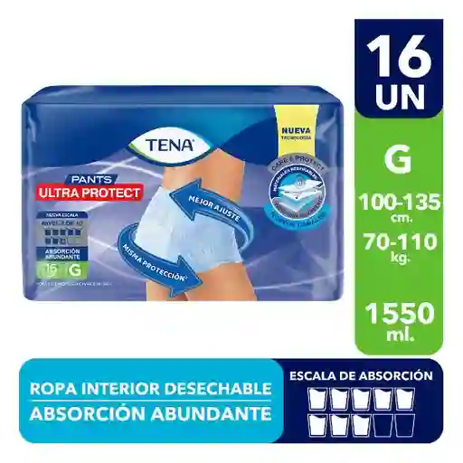 Tena Ropa Interior Desechable Tena Pants Ultra Protect