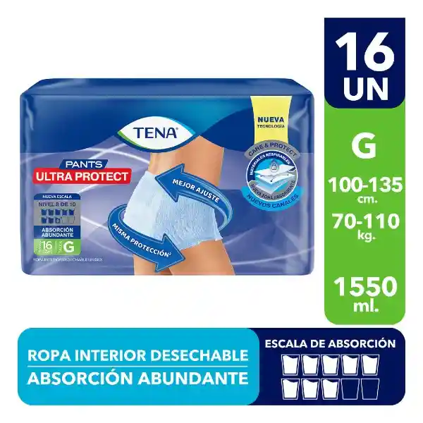 Tena Ropa Interior Desechable Tena Pants Ultra Protect