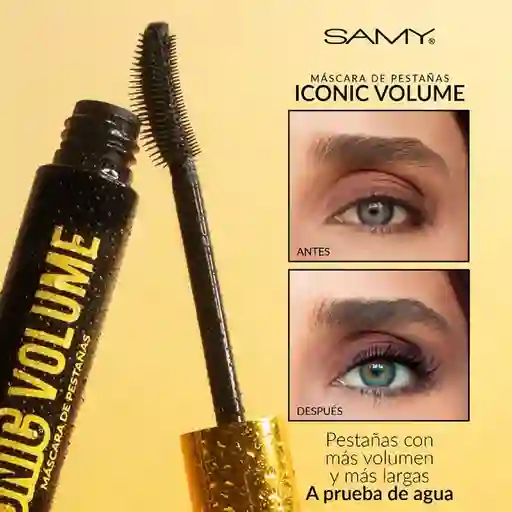 Samy Máscara de Pestañas Iconic Volume WP