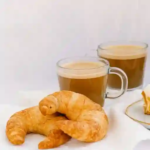 Combo dos cortados y dos medialunas