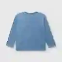 Polera Dinosauriosde Bebé Niño Denim Talla 3/6M Colloky