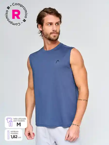 Head Polera Sin Manga Emuscle Hombre Piedr L SS25