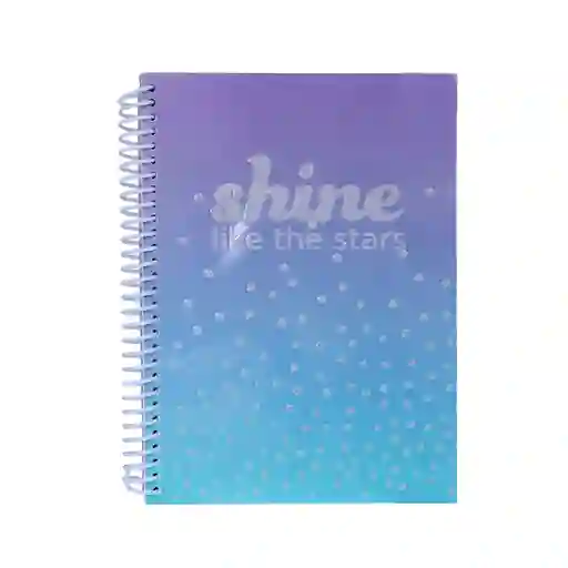 Miniso Cuaderno Con Espiral Violeta A5