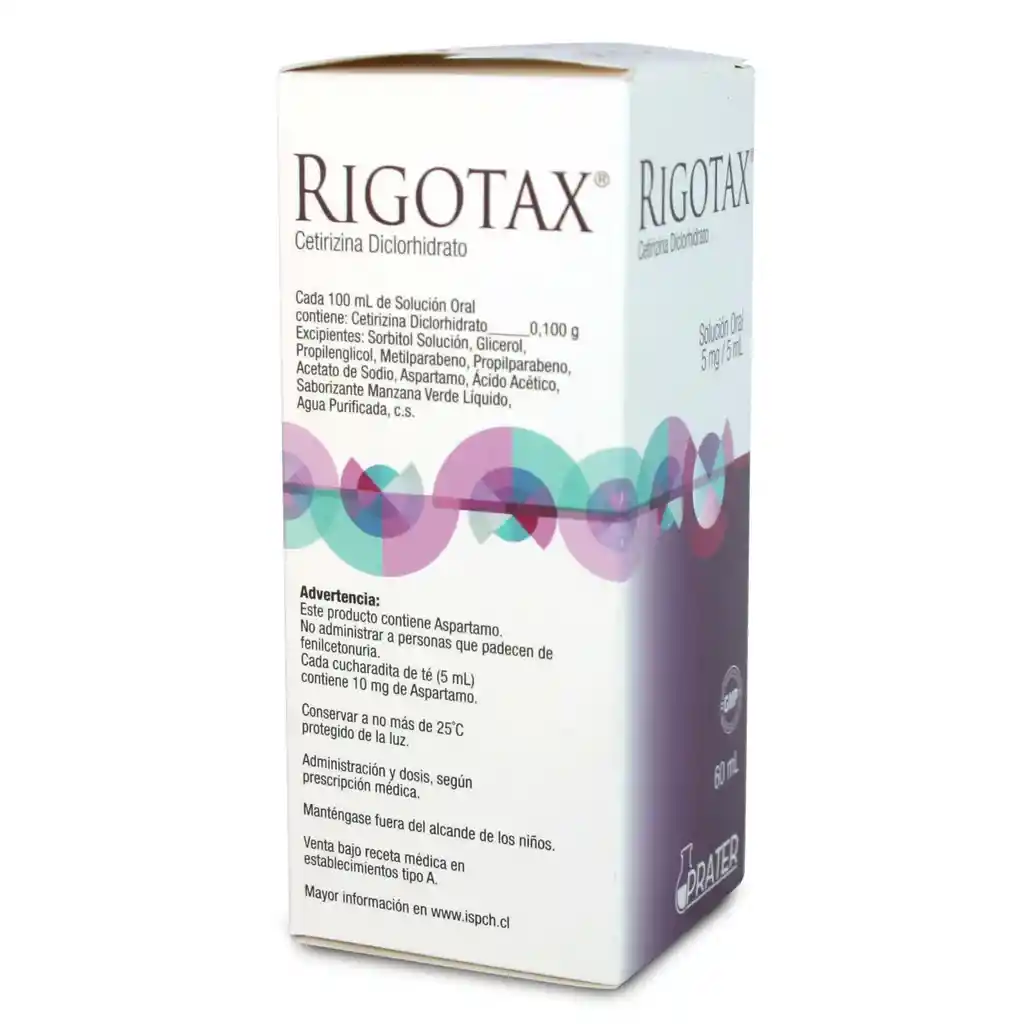 Rigotax Antipruriginosos Sol.5Mg/5Ml.