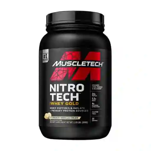 Muscletech Suplemento Dietario Nitro Tech Whey Protein Vanilla