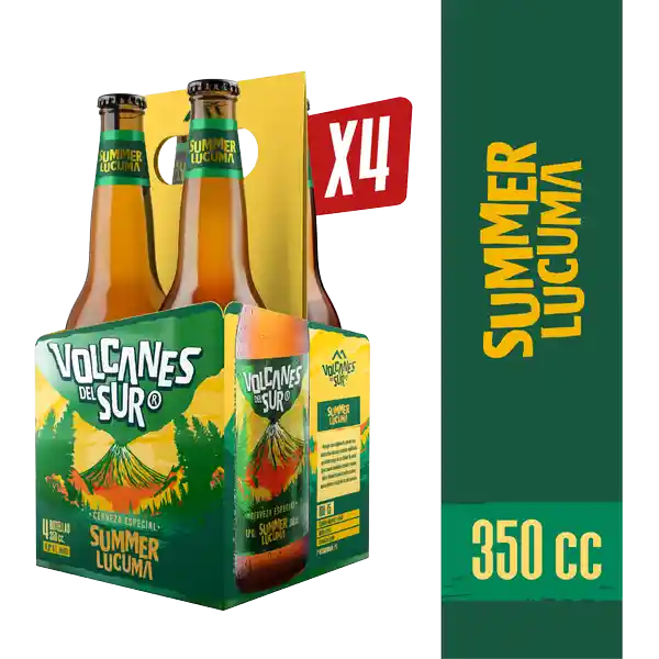 Cerv Vol Sur Summer Lucuma 4pk 4°