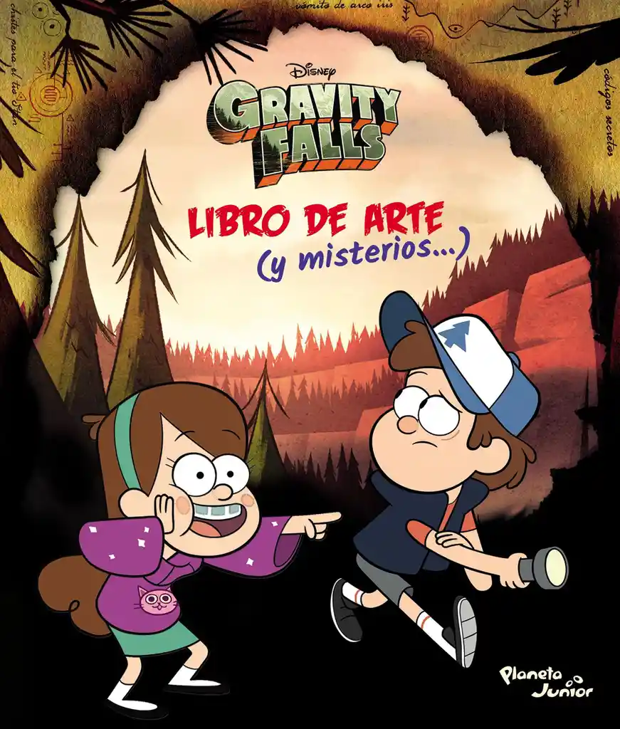 Libro gravity Falls de Arte y Misterios