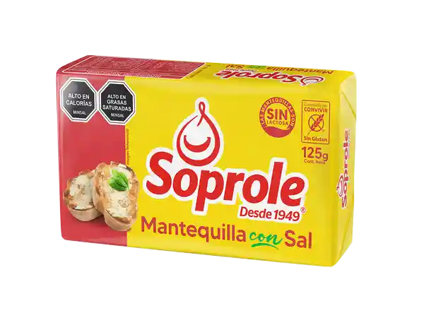 Soprole Mantequilla con Sal