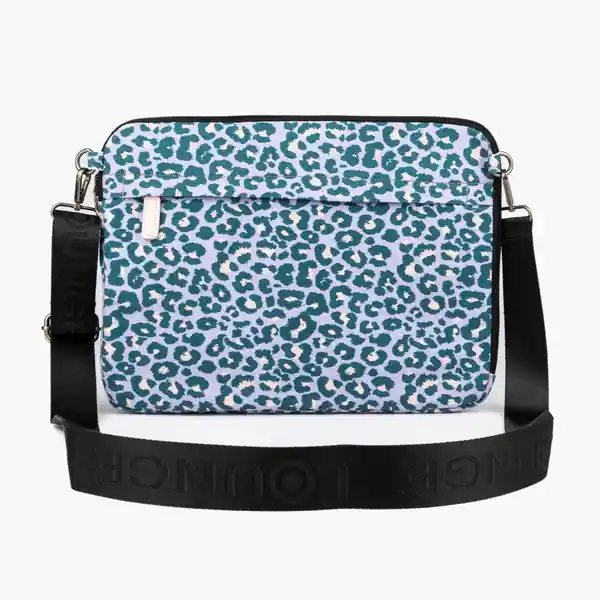 Funda Notebook Back to School Strap Lilac Leopard 15-17 Lounge