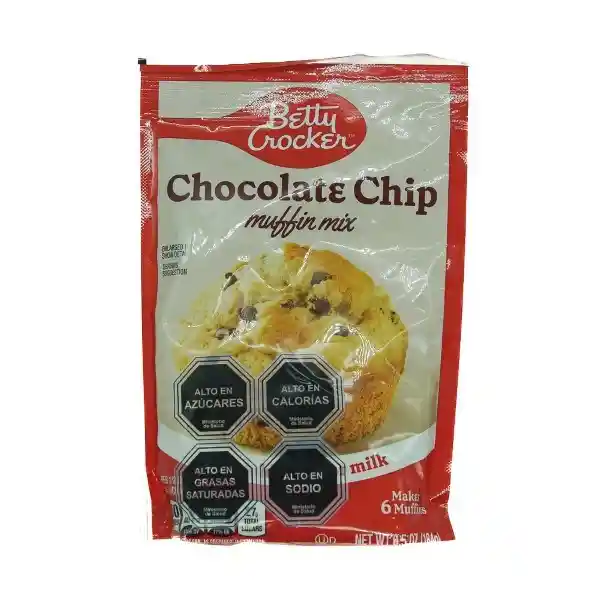 Betty Crocker Mezcla Para Muffin Mix Chips Chocolate