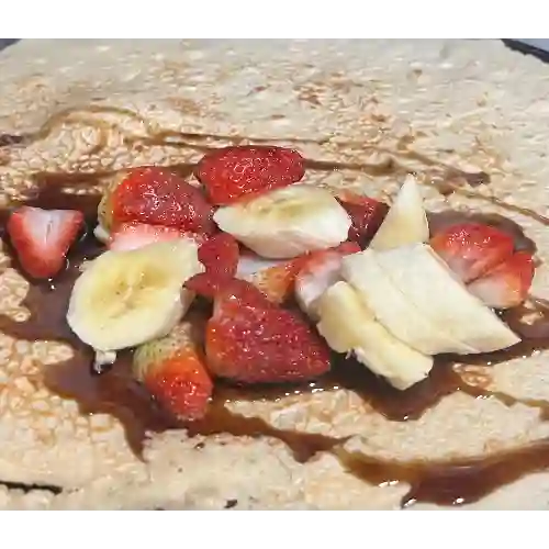 Crepes Mixto, Plátano y Frutilla