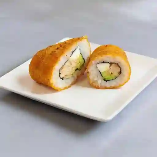 Hand roll pollo-palta-queso