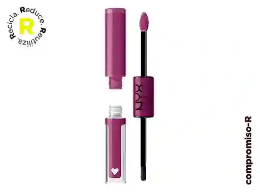 Nyx Professional Makeup Labial Shine Loud Pigmen Shake Things up