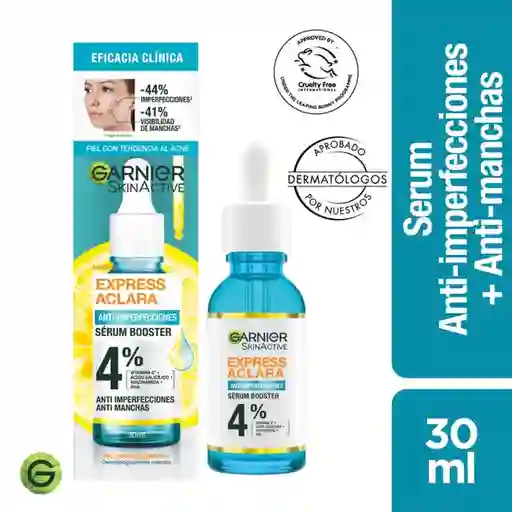 Garnier-Skin Active Sérum Anti Imperfecciones Express Aclara