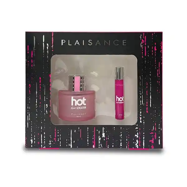 Plaisance Kit Perfume Hot New Sensation Edp + Plaisance