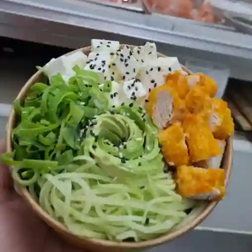 Gohan de pollo crispy