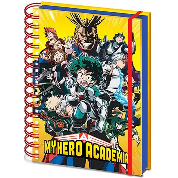 Libreta my Hero Academia Radial Character Burst SR73156