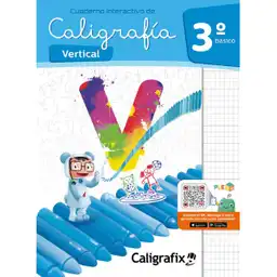 Caligrafix Cuaderno Caligrafía Vertical 3 Básico