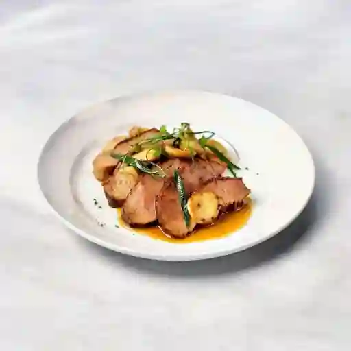 Pato Champiñón y Algas