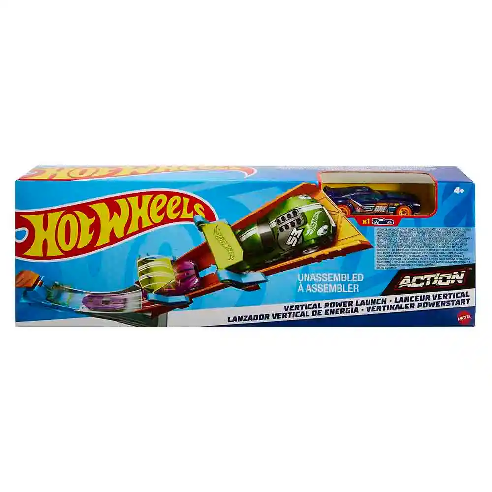 Pista Hot Wheels Vertical Power Launch