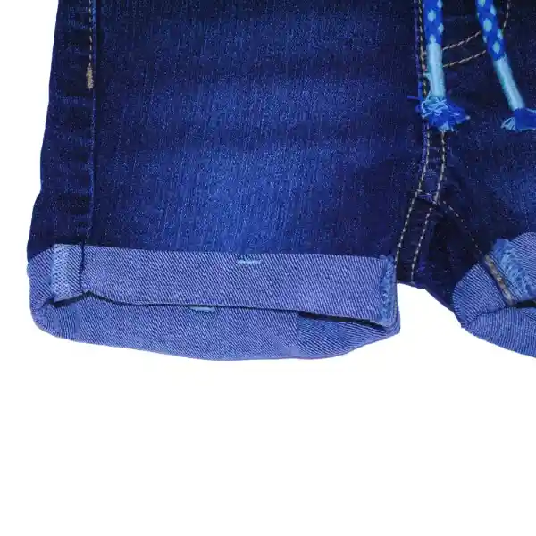 Bermuda Bebe Niño Azul Pillin 9 M