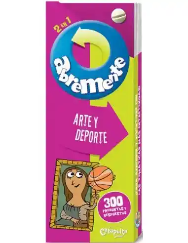 Libro 2 en 1 Abremente Arte y Deporte