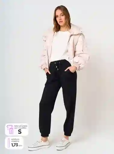 Pantalón Mujer Index Buzo Algodón Talla L