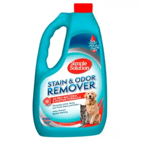 Simple Solution Removedor de Manchas y Olores de Perro o Gato