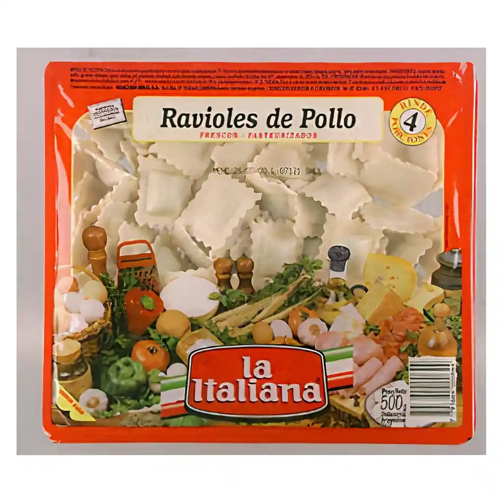 La Italiana Ravioles Pollo