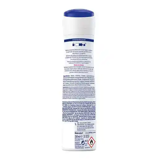 Nivea Desodorante Invisible Black White Clear en Spray