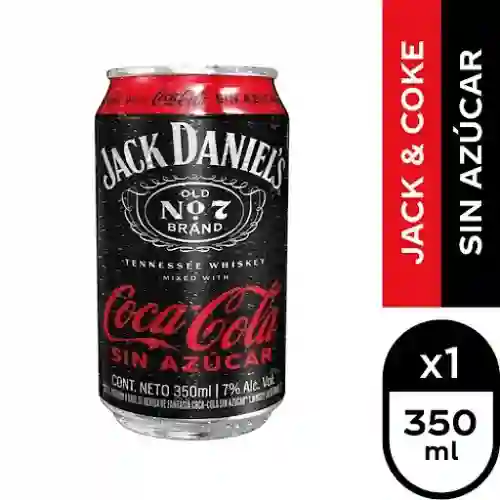 Jack Daniel's & Coca-cola Sin Azúcar