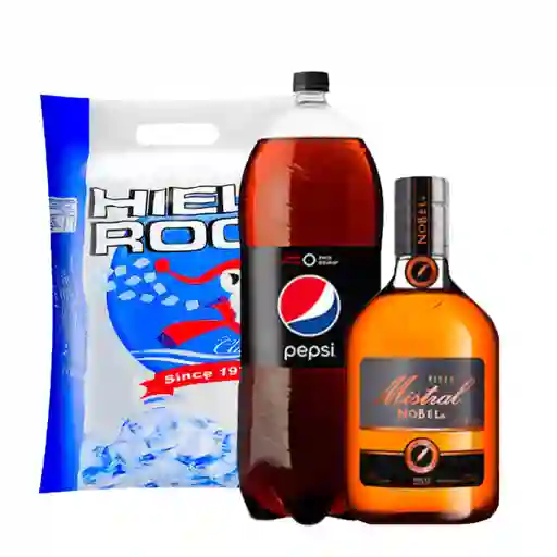 Combo Mistral Nobel & Pepsi Zero