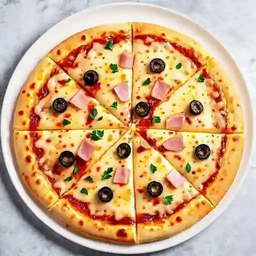 Sellado Queso Jamón Palmito y Aceituna