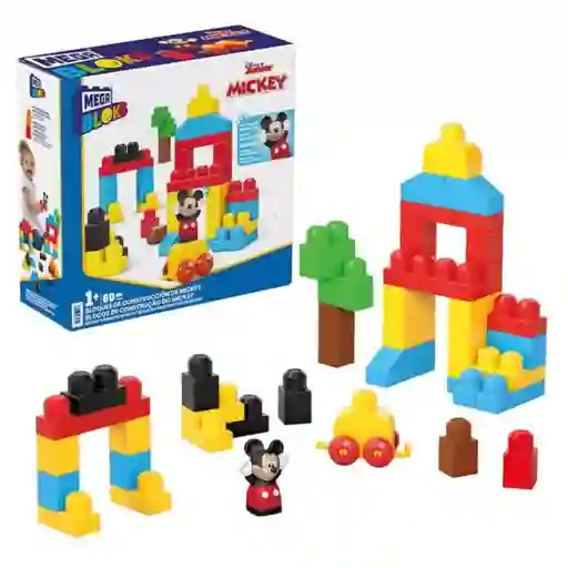 Mega Bloks Juguete de Construcción Bloques de Mickey - HXP08
