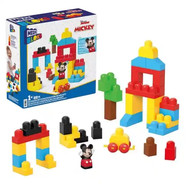 Mega Bloks Juguete de Construcción Bloques de Mickey - HXP08