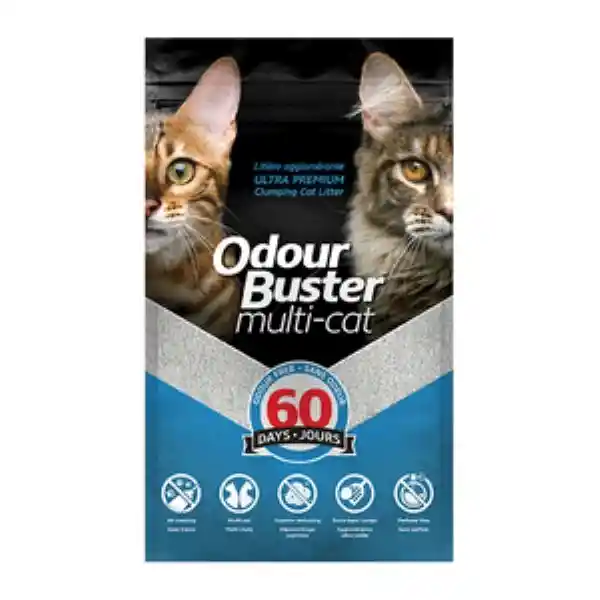 Odour Buster Arena Sanitaria Aglutinante Sin Aroma