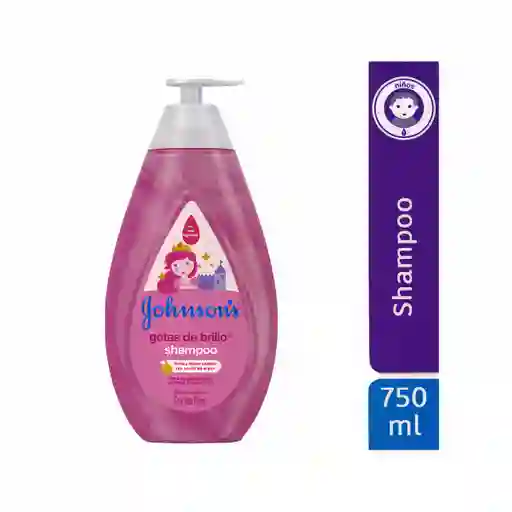 Johnsons Baby Shampoo Gotas de Brillo