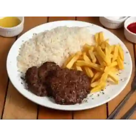 Hamburguesa Al Plato