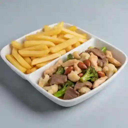 Chapsui de especial con papa frita