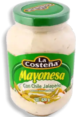 La Costeña Aderezo De Mayonesa Con Chiles Jalapeños