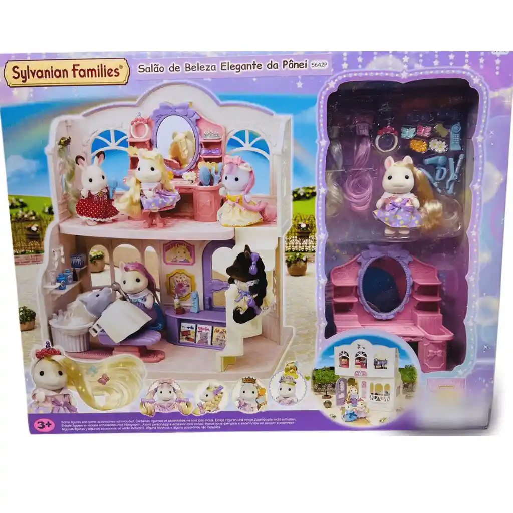 Sylvanian Families Juguete Salón de Belleza de Los Pony