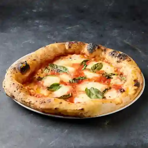 Pizza Margherita (veganizable)