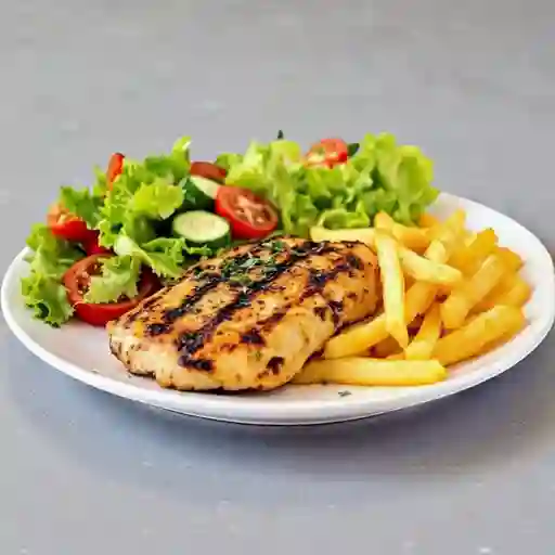 Pollo a la plancha