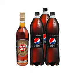 Combo Havana Club Ron Anejo Especial 40? Pepsi Bebida Gaseosa Ze