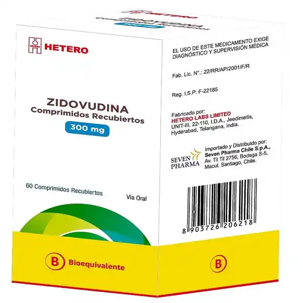 Zidovidina (300 mg)