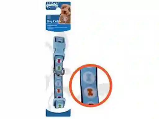 Hg Pawise Collar Diseño Azul M