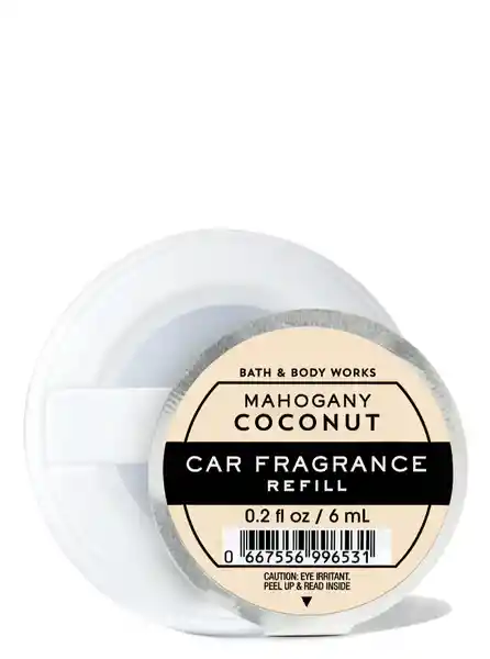 Bath & Body Aromatizante Para Auto Mahogany Coconut