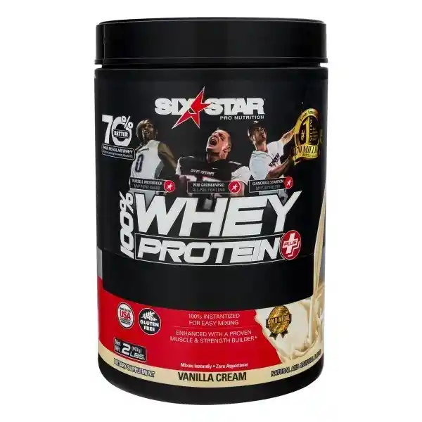 Whey Protein Proteína Six Star Vanilla Cream