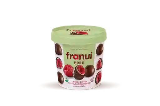 Franuí Free Frambuesa Congelada Bañada en Chocolate